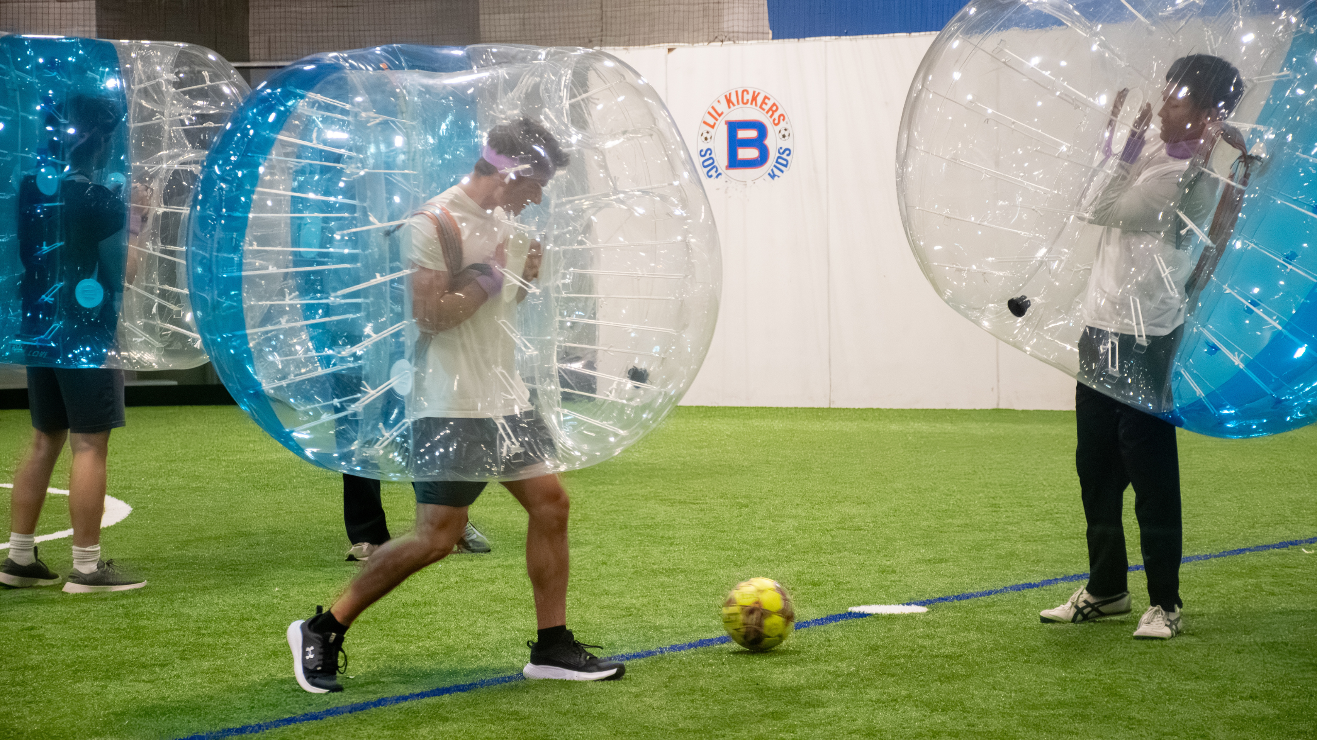 Bubble Soccer Team Building Activity
