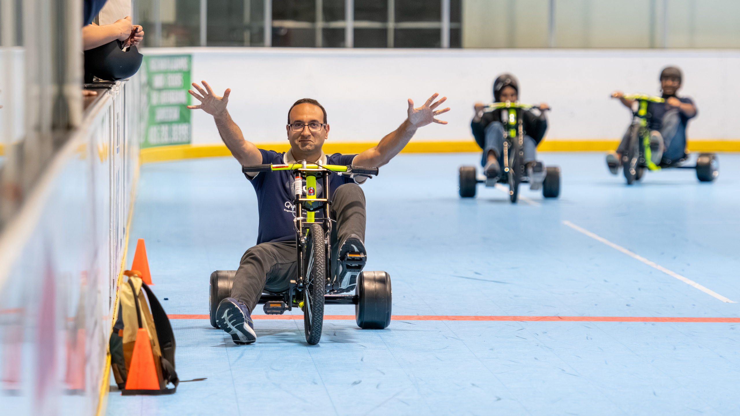 Tricycle Races Trike Team Building Activity